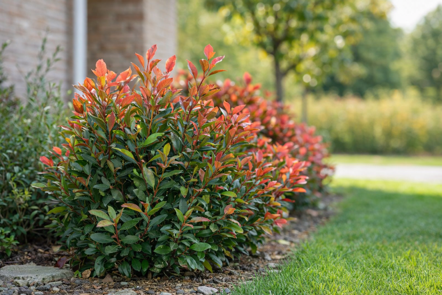 Photinia Nana (Little Red Robin): la soluzione per bordure basse e piccoli vasi