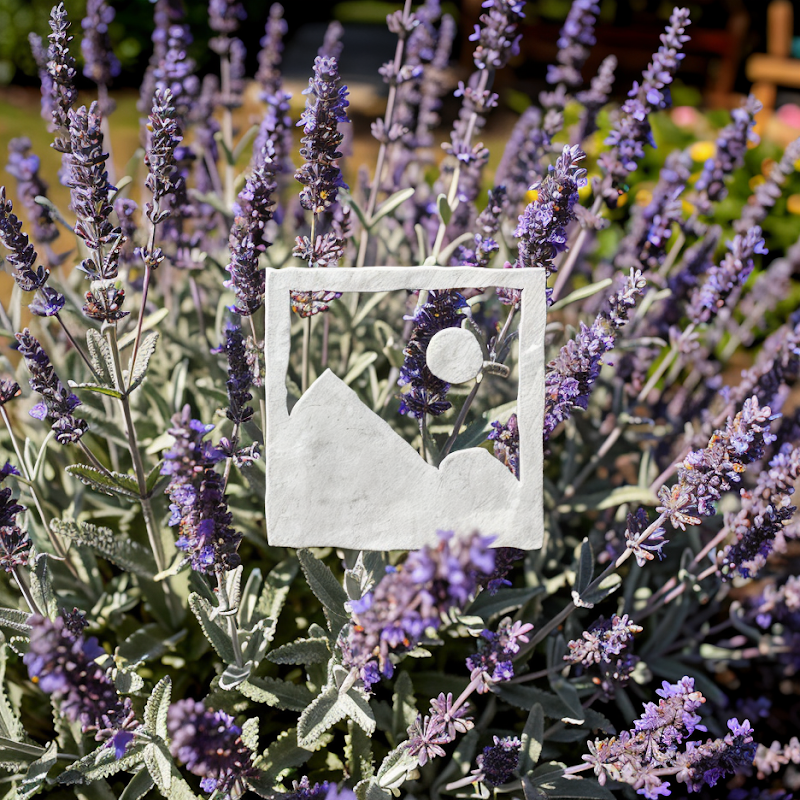 Perovskia atriplicifolia 'Rocketman' in piena fioritura con fiori blu lavanda