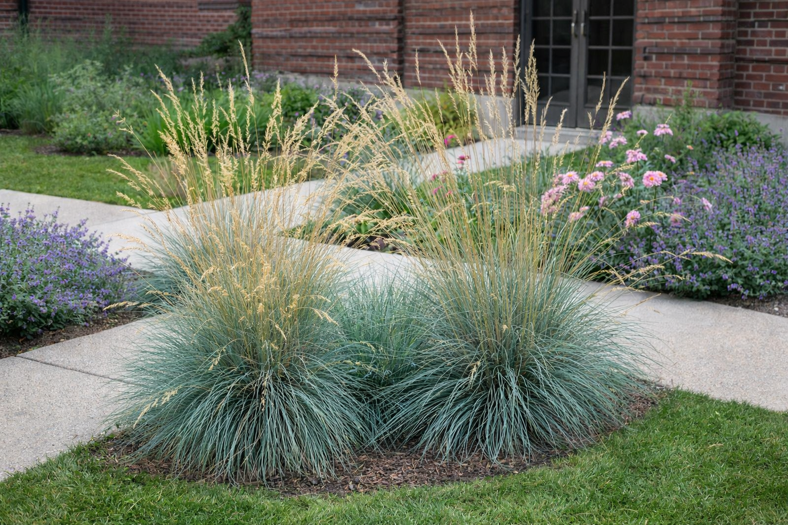 Graminacee per dry garden: Festuca, Stipa e Helictotrichon resistenti alla siccità