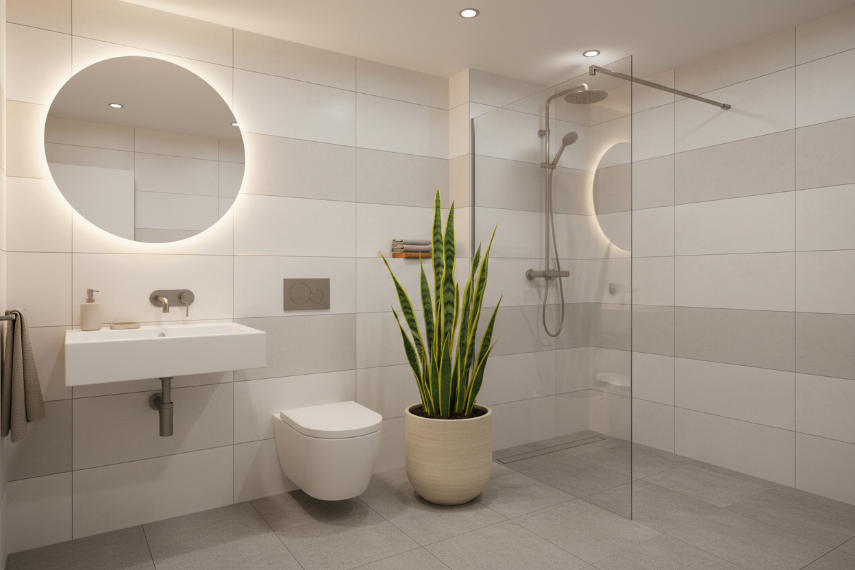 Piante per bagno senza finestra