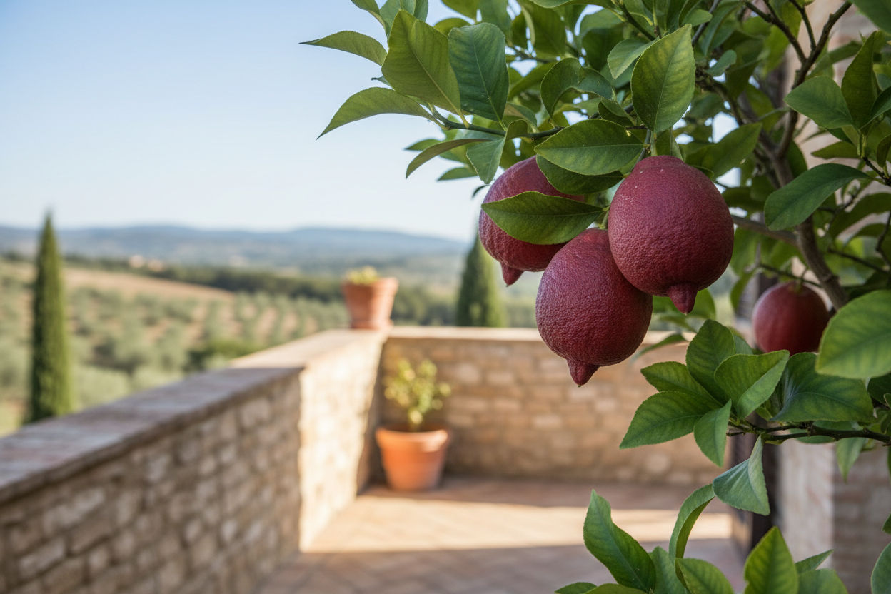 Limone rosso sul balcone: perché piace così tanto e come farlo prosperare