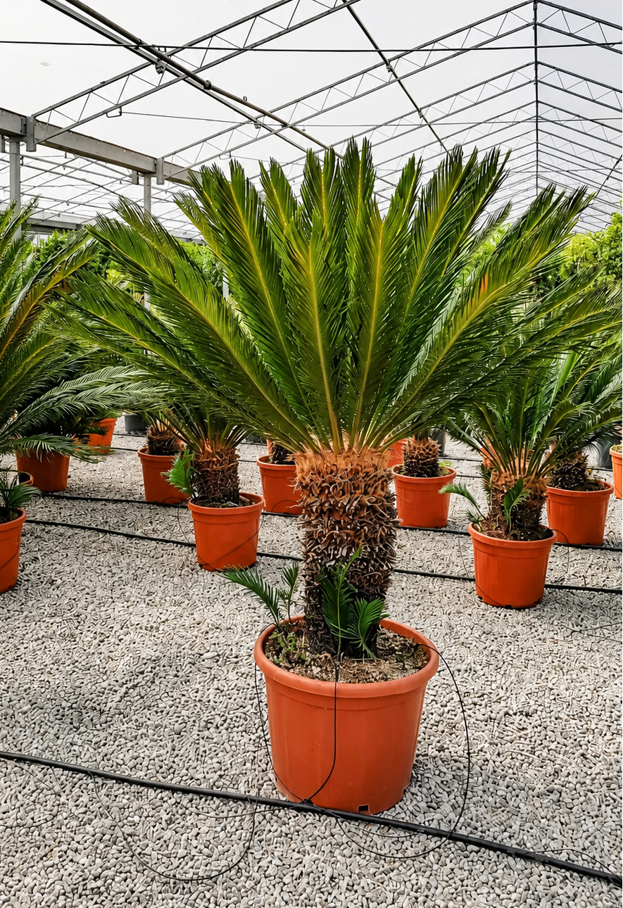 Cycas revoluta in vivaio