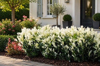 Evonimo - Euonymus japonicus 'Paloma Blanca' fuori casa