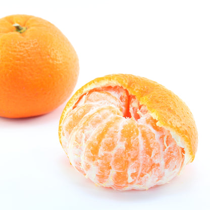 Primo piano di mandarini satsuma ‘Miyagawa’