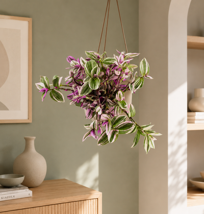Tradescantia Nanouk in stile moderno e minimalista